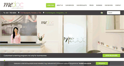 Desktop Screenshot of medocklinika.hu
